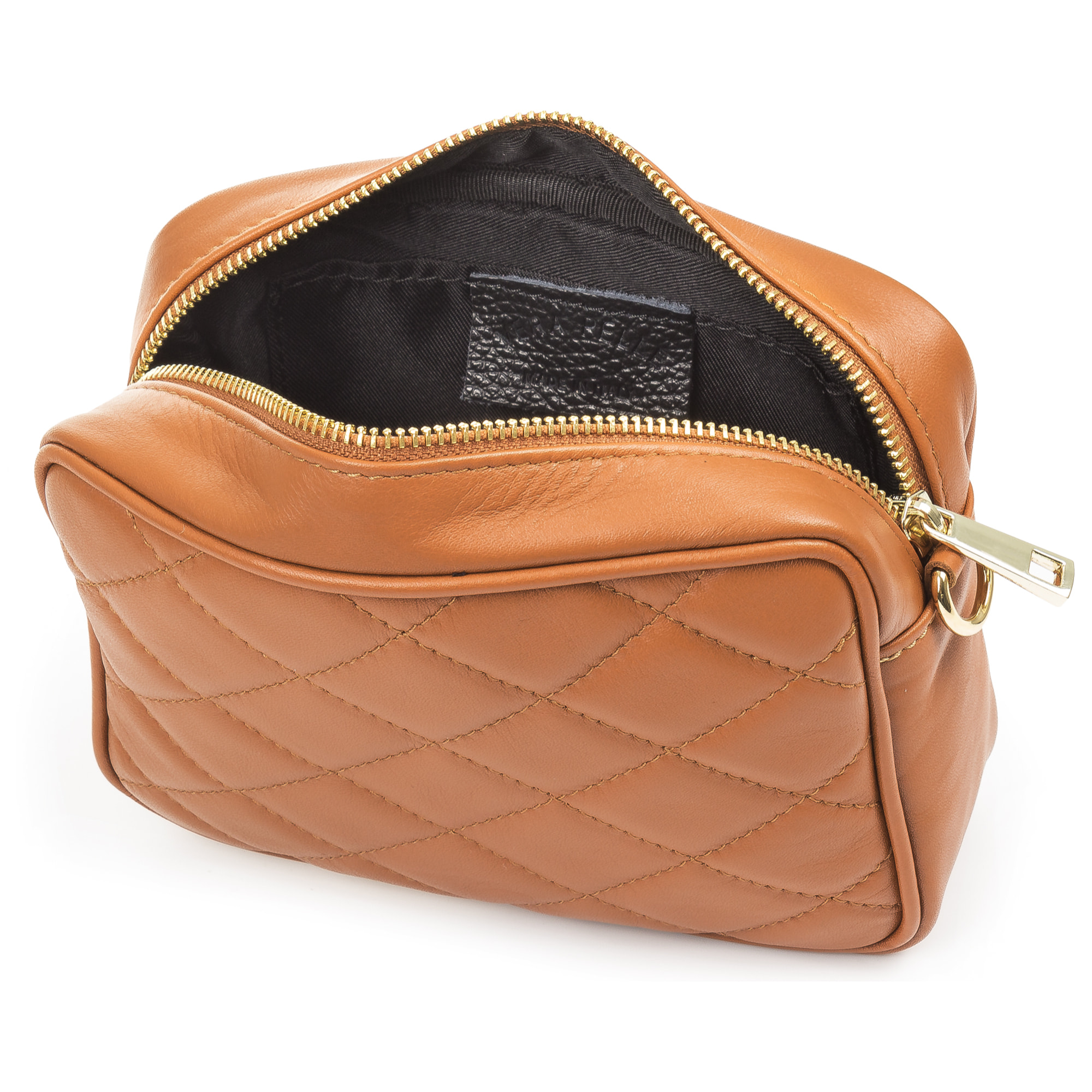 Cleopatra Bolso bandolera Mujer.Piel auténtica Piel Acolchada