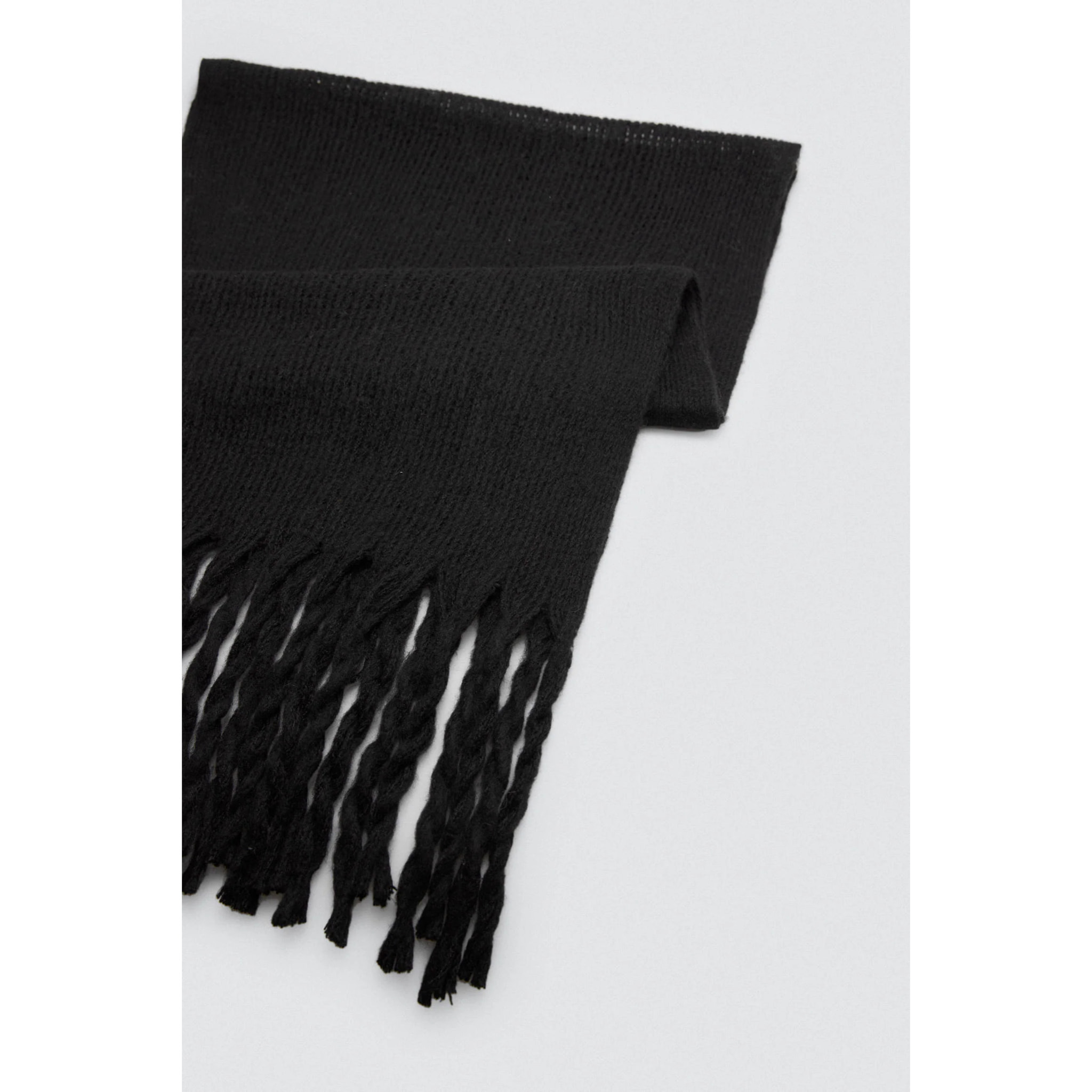 Sciarpa nera semplice