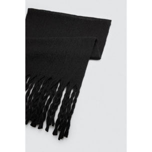Sciarpa nera semplice
