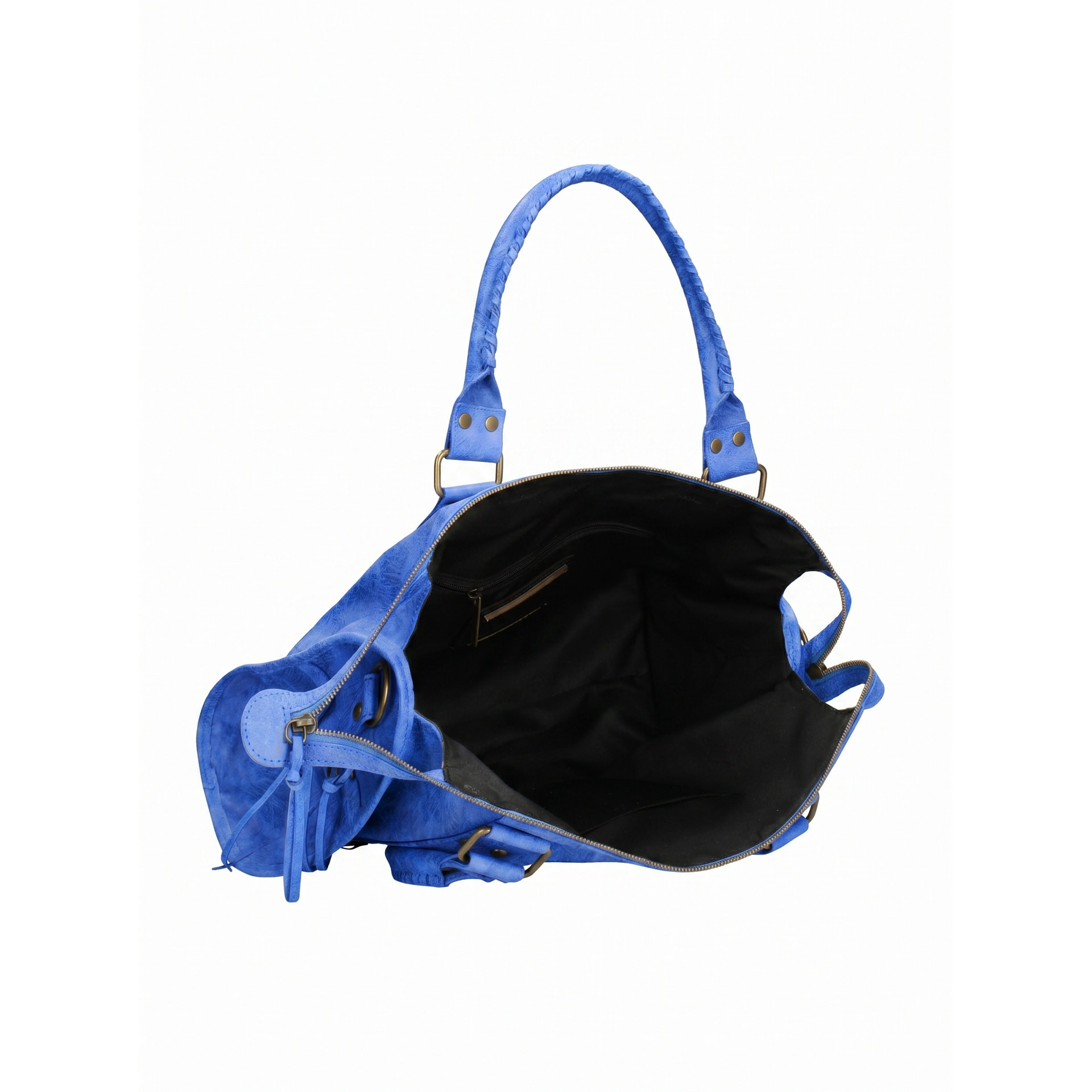 Borsa a spalla da donna - Modello Clara - Vera pelle - 41.0 x 28.0 x 13.0 cm
