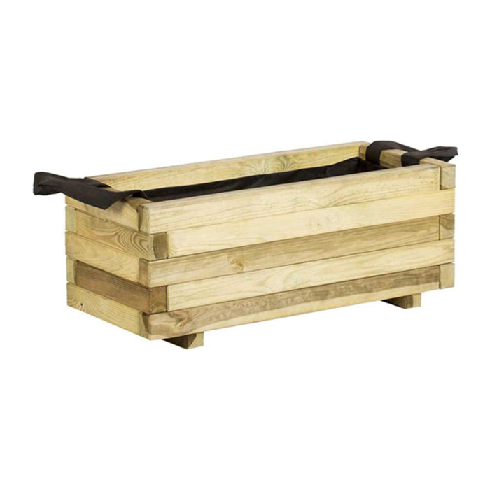 Jardinera Rectangular Windowbox 90x40x33 Cm