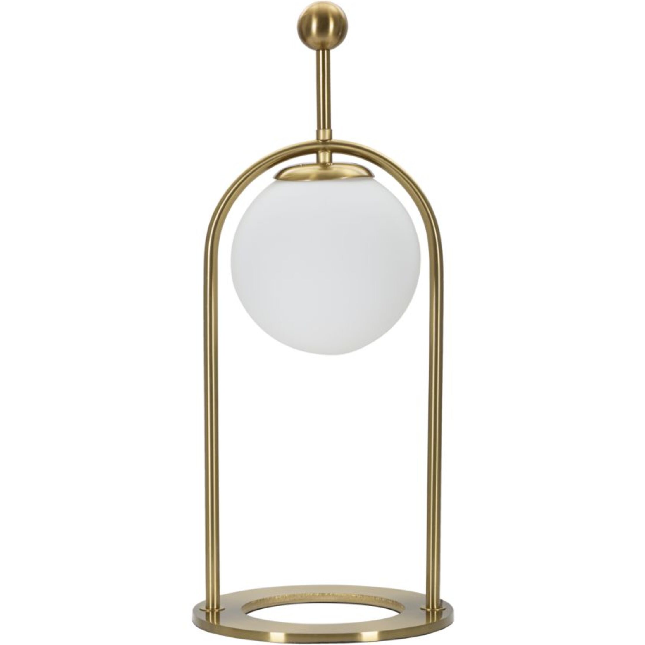 LAMPADA DA TAVOLO GLAMY ARC -B- CM Ø 21X50