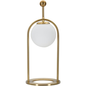 LAMPADA DA TAVOLO GLAMY ARC -B- CM Ø 21X50