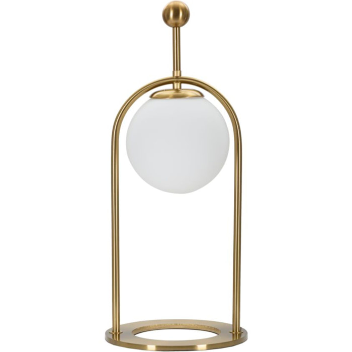 LAMPADA DA TAVOLO GLAMY ARC -B- CM Ø 21X50