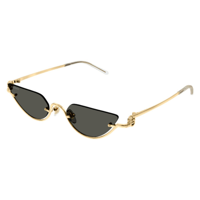 Gafas de Sol Gucci GG1603S-001 de Metal Mujer 53 mm