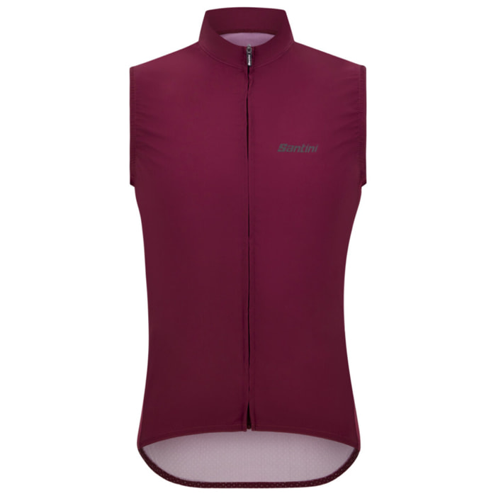 Ready To Ride - Gilet Antivento Unisex - Borgogna - Unisex