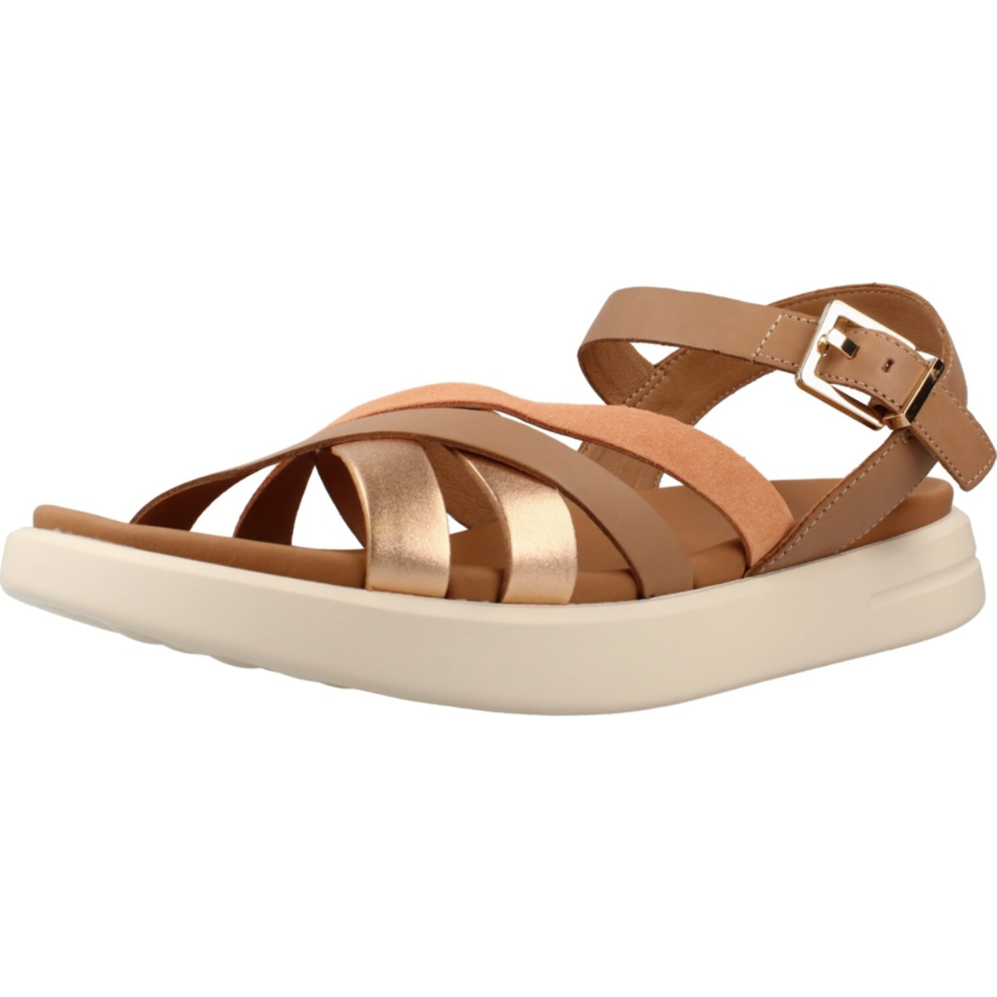 Sandalias Mujer de la marca GEOX  modelo D35PAB 043CF MARRON