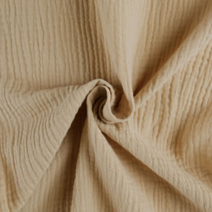 Rideau en gaze de coton tamisant à oeillets - Ficelle