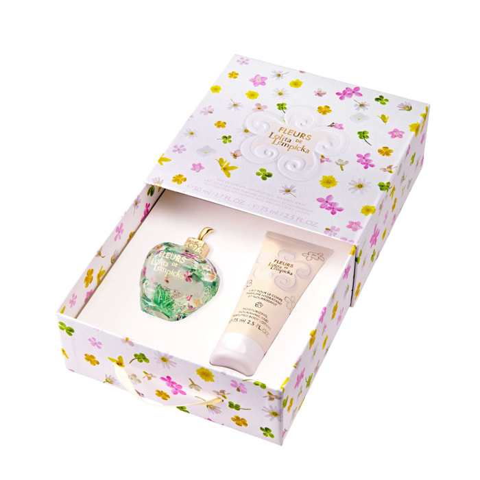 Fleurs - Coffret Eau de Parfum 50 ml + Lait Corps Parfumé 75 ml