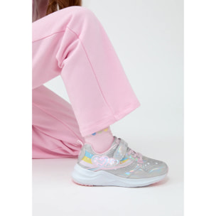 Zapatillas De Luces De Niña Con Cordones Elásticos