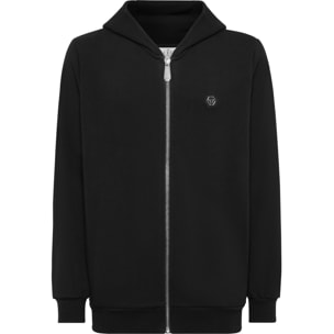 PHILIPP PLEIN Hooded Sweatjacket SKULL