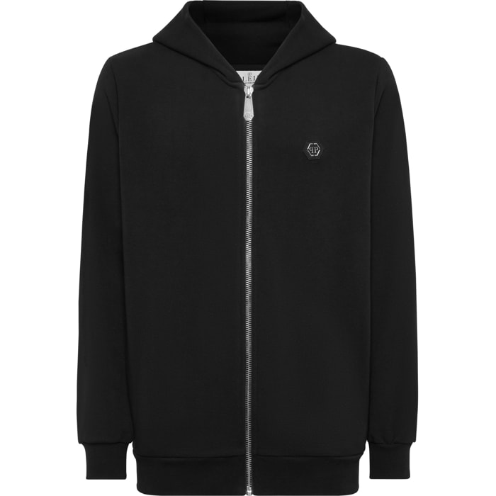 PHILIPP PLEIN Hooded Sweatjacket SKULL