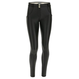 Pantaloni push up WR.UP® skinny in similpelle ecologica