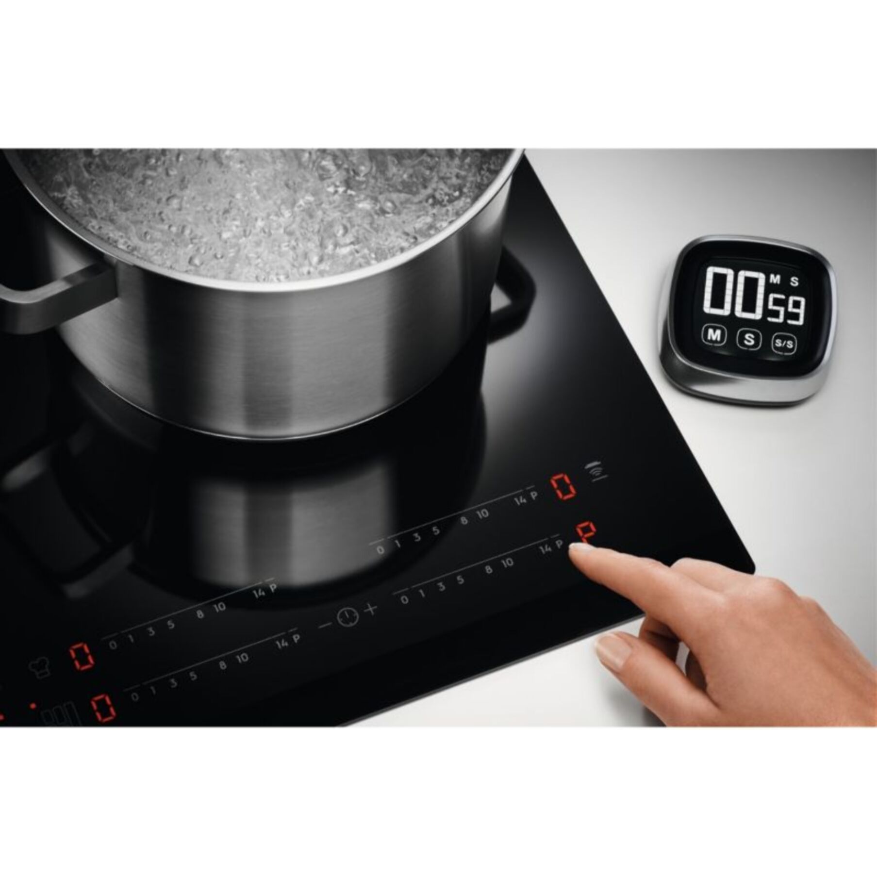 Plaque induction ELECTROLUX EIS62356IZ SaphirMatt, SenseBoil