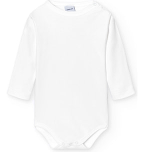 Body bebé manga larga hombro afelpado