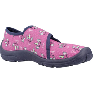 Zapatillas Hogar Niña de la marca GEOX  modelo J NYMEL GIRL ROSA