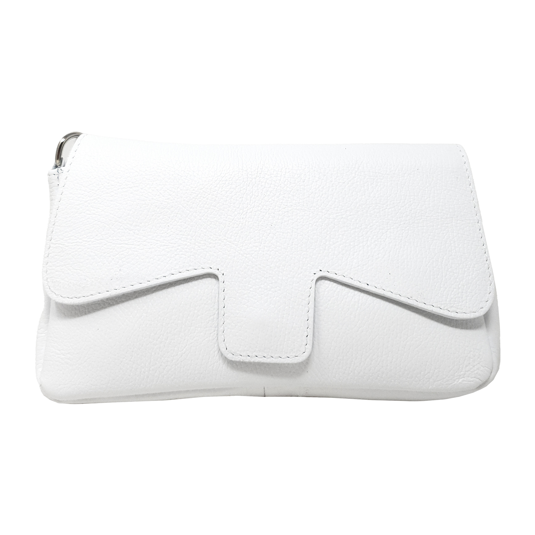 Chicca Borse Tracollina Donna in Pelle Bianco