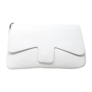 Chicca Borse Tracollina Donna in Pelle Bianco