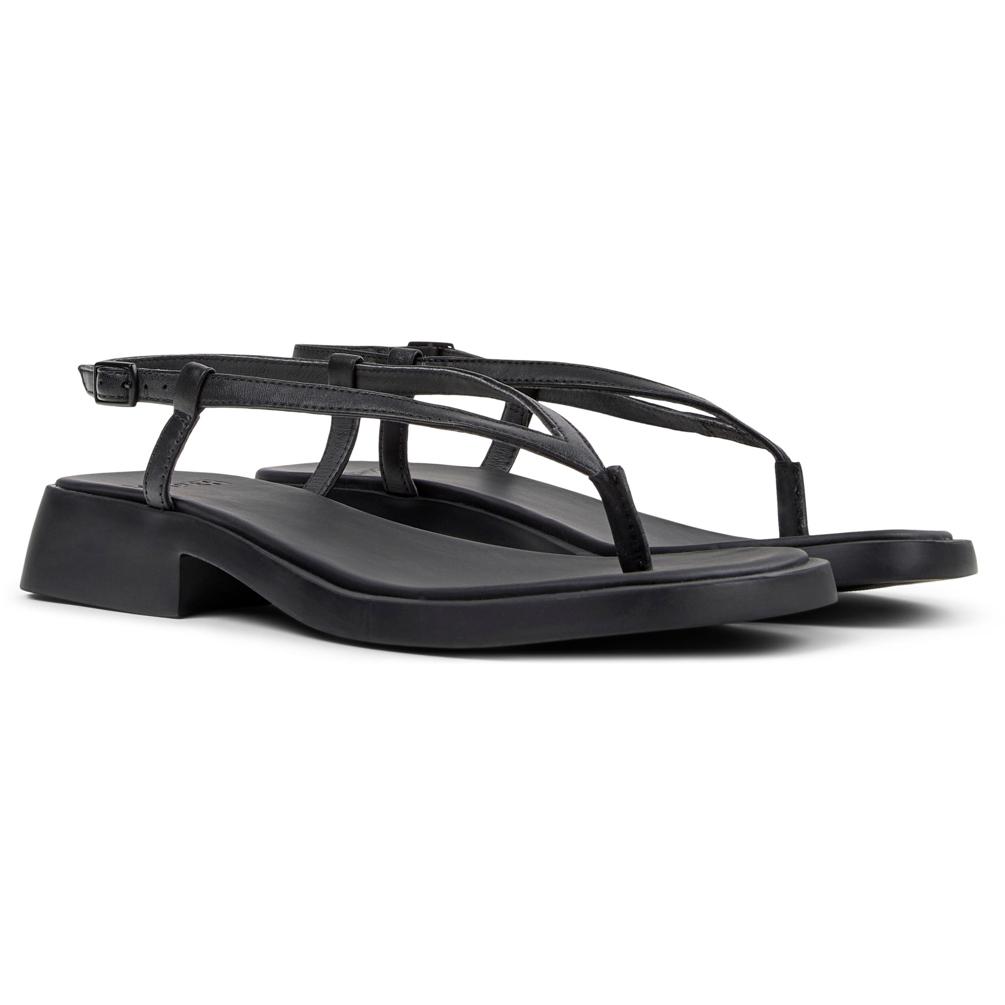 Sandalias - CAMPER Dana - Negro - Cuero liso