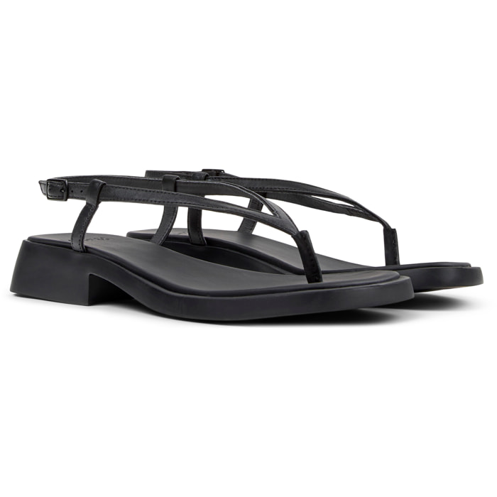 Sandalias - CAMPER Dana - Negro - Cuero liso