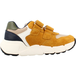 Zapatillas Niño de la marca GEOX  modelo B656GC 05422 B FLEXYPER AMARILLO