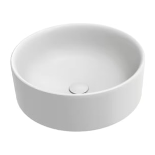 Vasque ronde à poser Vox satinée blanc
