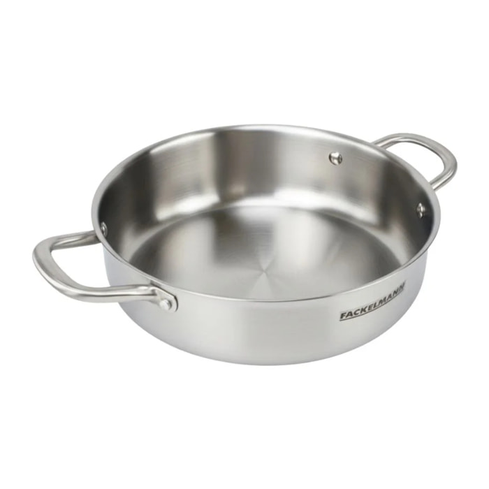 Sautoir 28 cm en inox 18/10 Triply Fackelmann Vita3