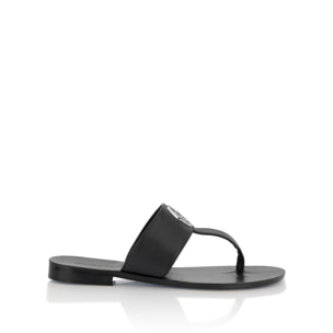PHILIPP PLEIN Sandali piatti HEXAGON