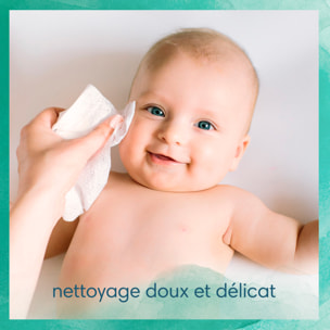 14x48 Lingettes 0% Plastique Harmonie Aqua, Pampers