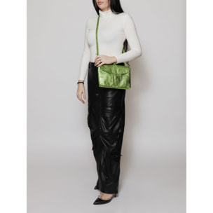 Borsa a mano da donna - Modello False - Vera pelle - 26.0 x 19.0 x 3.0 cm