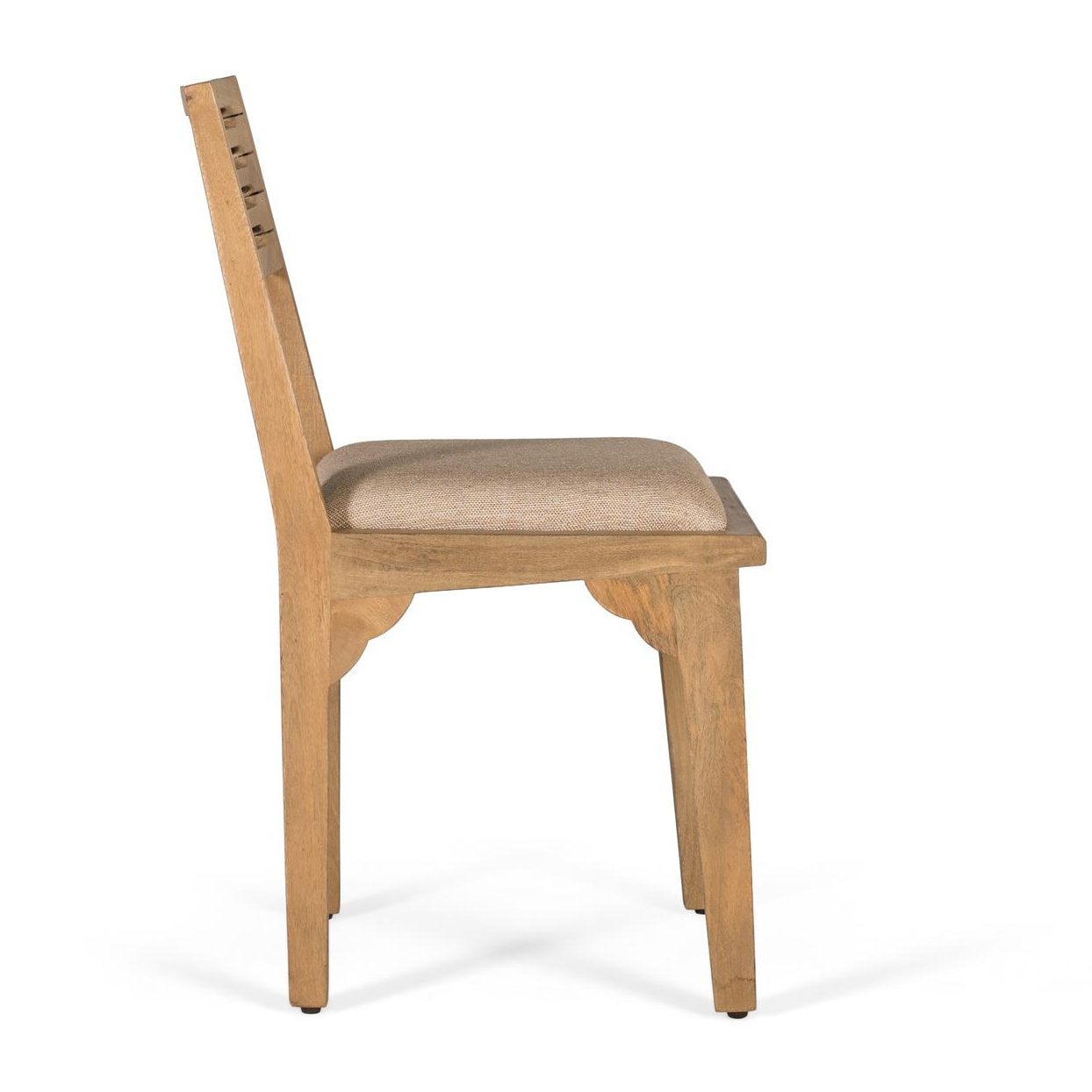 Silla de Madera de Mango 43 Cm Estilo Natural Moderno