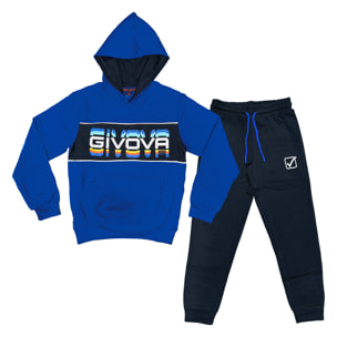 Tuta Ragazzo GIVOVA 8 / 16 Anni Cotone Felpato Invernale