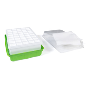Kits de germination 40 godets accélérateurs de croissance - Lot de 2