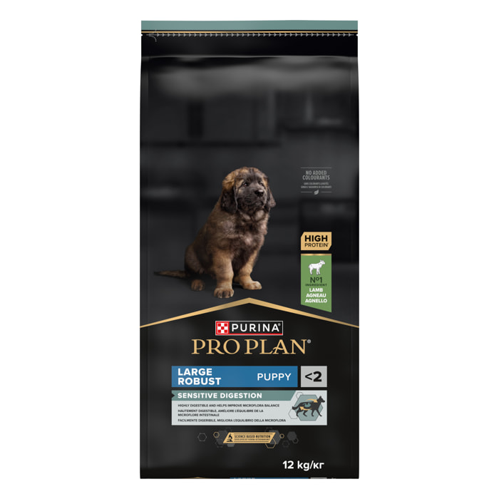 PURINA PRO PLAN Large Puppy Robust Sensitive Digestion - Riche en agneau
