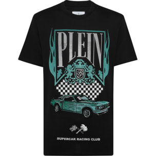 PHILIPP PLEIN T-Shirt Round Neck RACING