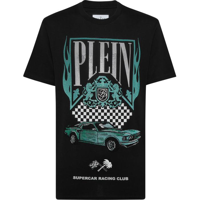 PHILIPP PLEIN T-Shirt Round Neck RACING