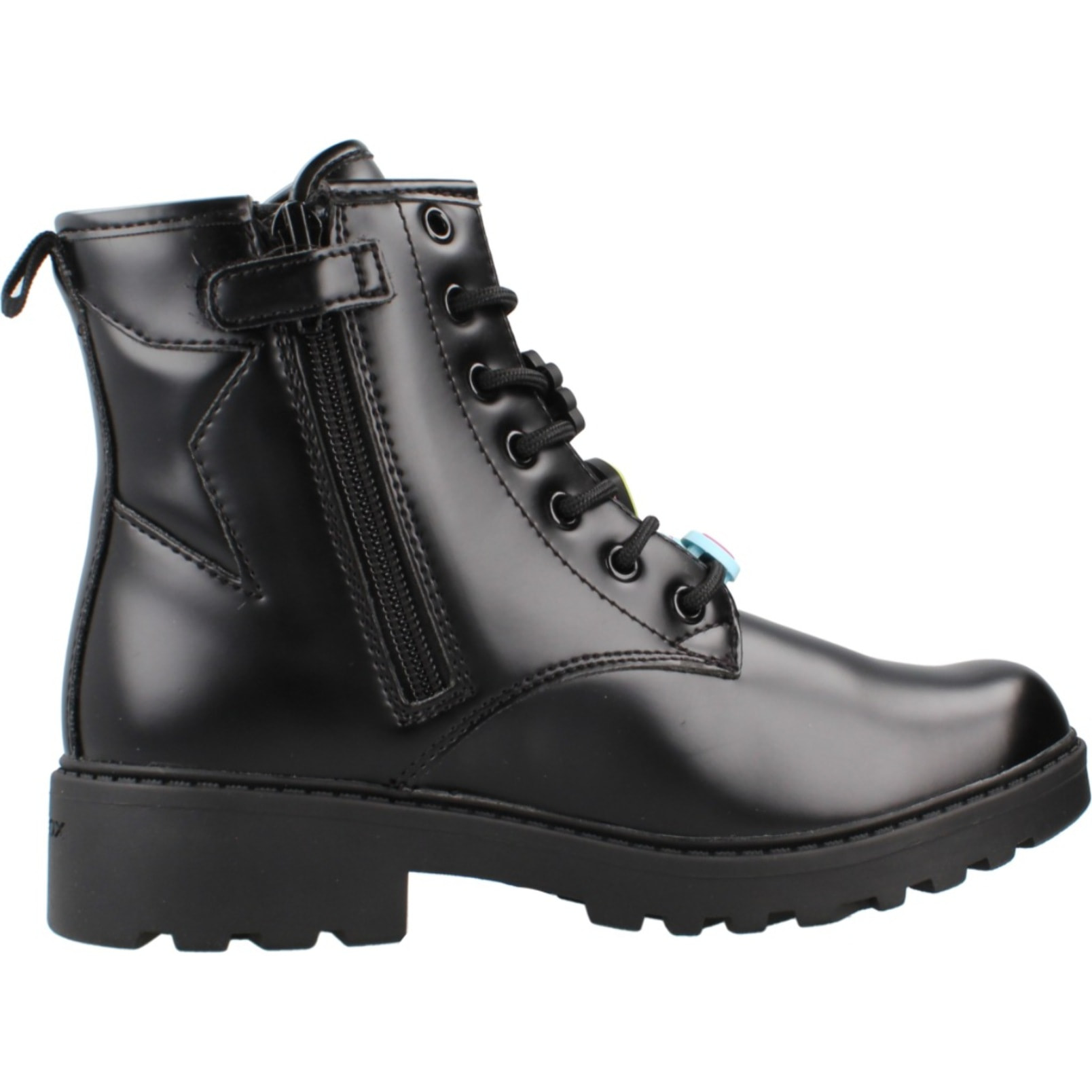 Botines Niña de la marca GEOX  modelo J9420G 000CN J CASEY NEGRO