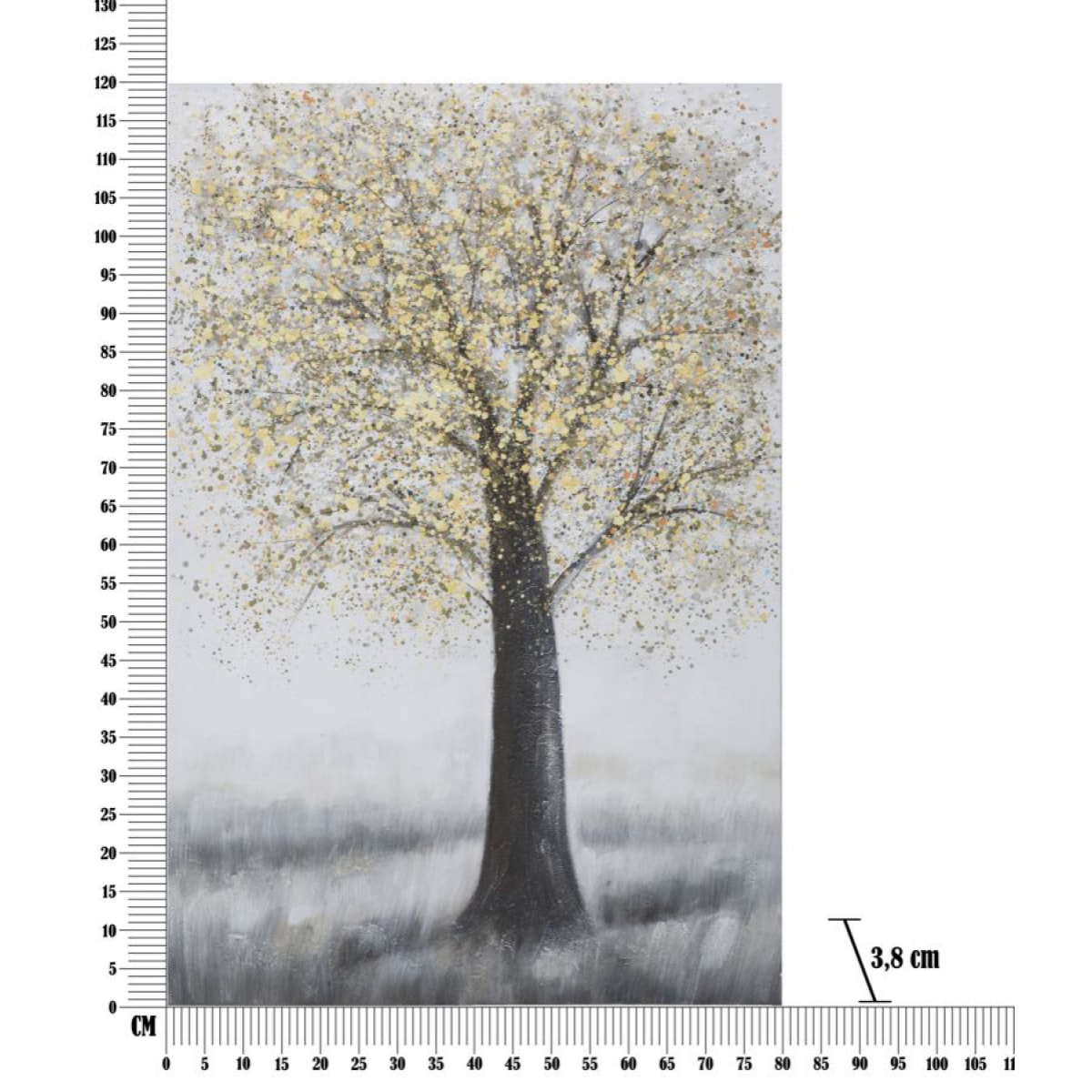 DIPINTO SU TELA TREE SIMPLE -A- CM 
80X3,8X120