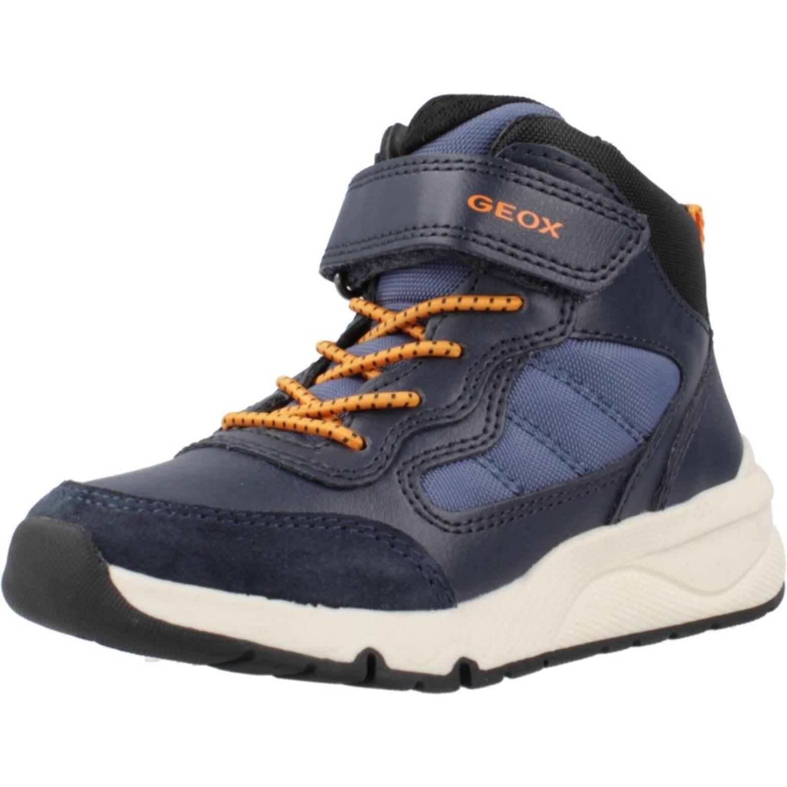 Zapatillas Niño de la marca GEOX  modelo J ROONER AZUL