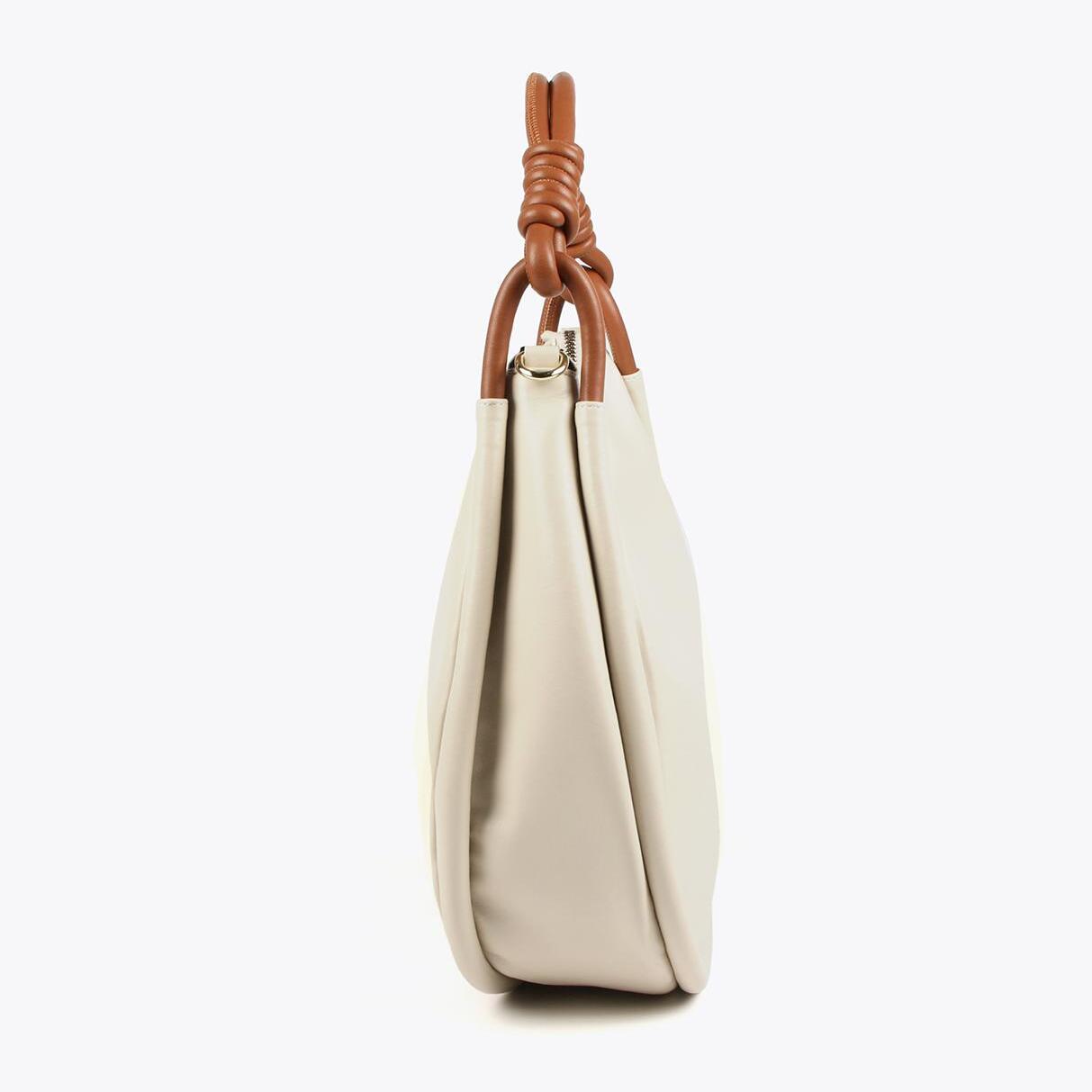 Borsa hobo con manici rotondi
