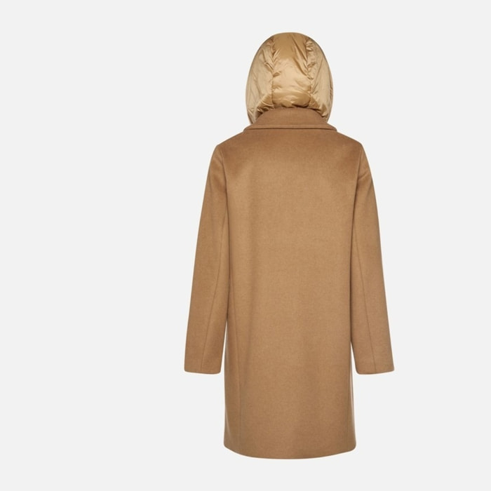 Chaqueta Mujer de la marca GEOX  modelo W RAWELLE MARRON
