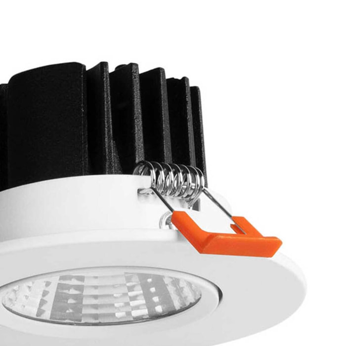 Forlight Downlight Ip23 Base Ø95Mm Led 6,1W 3000K Blanco 518Lm