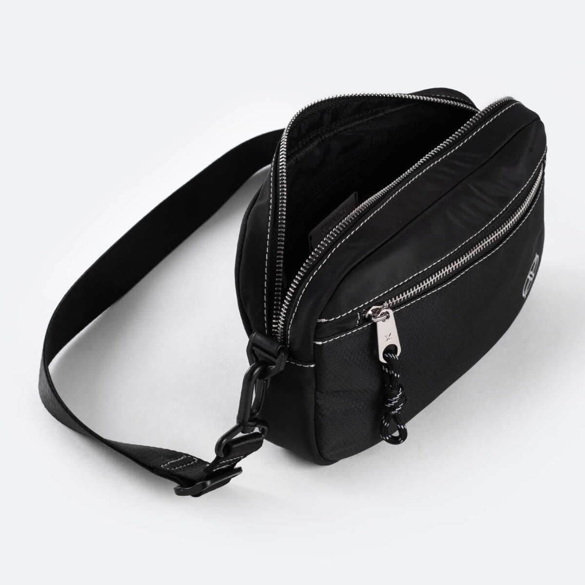 RECYCLED X CROSSBODY BLACK