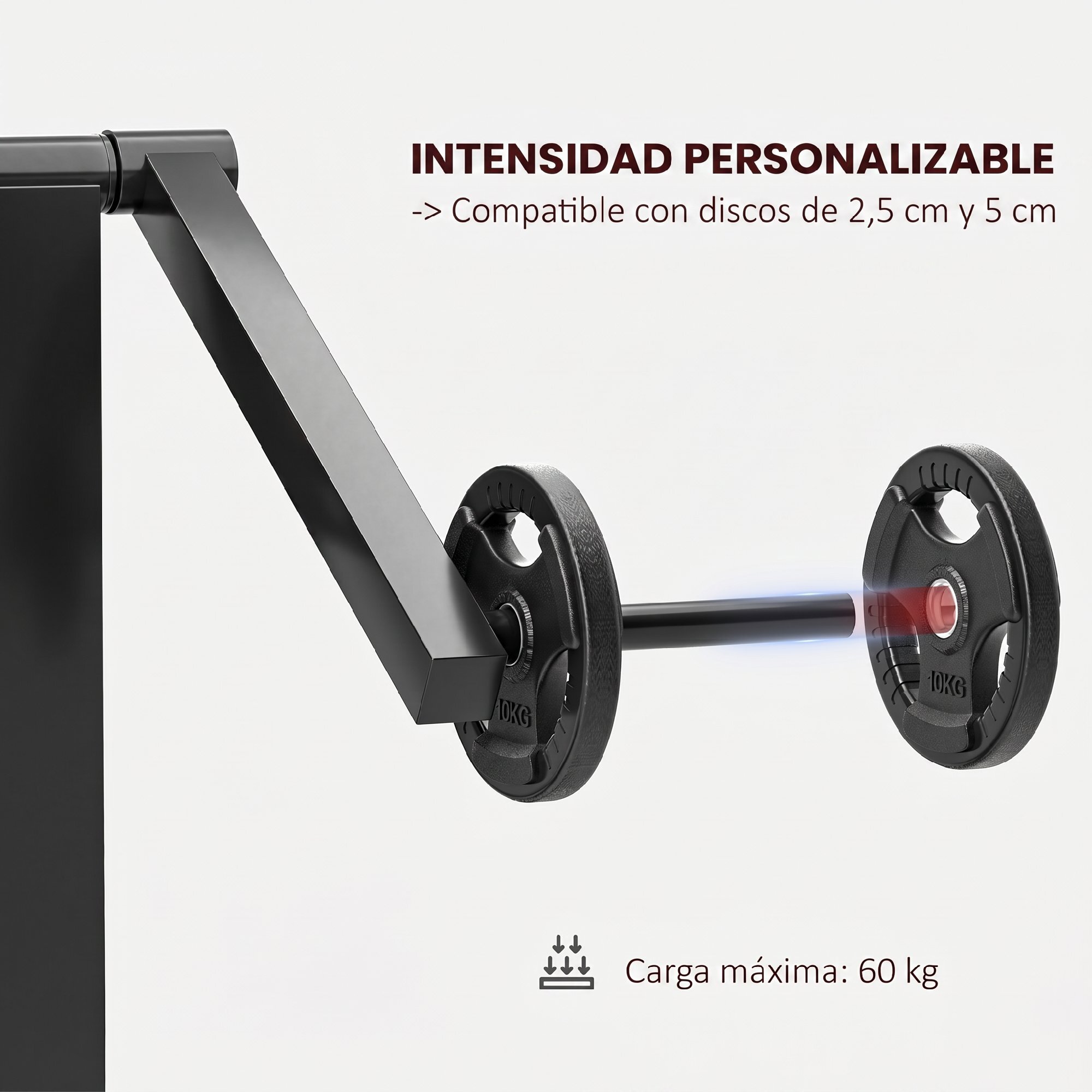 SPORTNOW Máquina de Bíceps y Tríceps 2 en 1, Banco de Curl de Predicador con Asiento Ajustable en Altura, Máquina de Curl de Bíceps y Extensión de Tríceps para Entrenamiento en Gimnasio, Casa