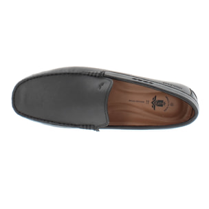 Armata di Mare Scarpe Uomo Mocassini in Vera Pelle Comfort con Soletta Rimovibile in Memory Foam AMU SS23F382 Black