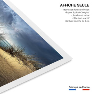 Affiche dunes secrètes... Affiche seule