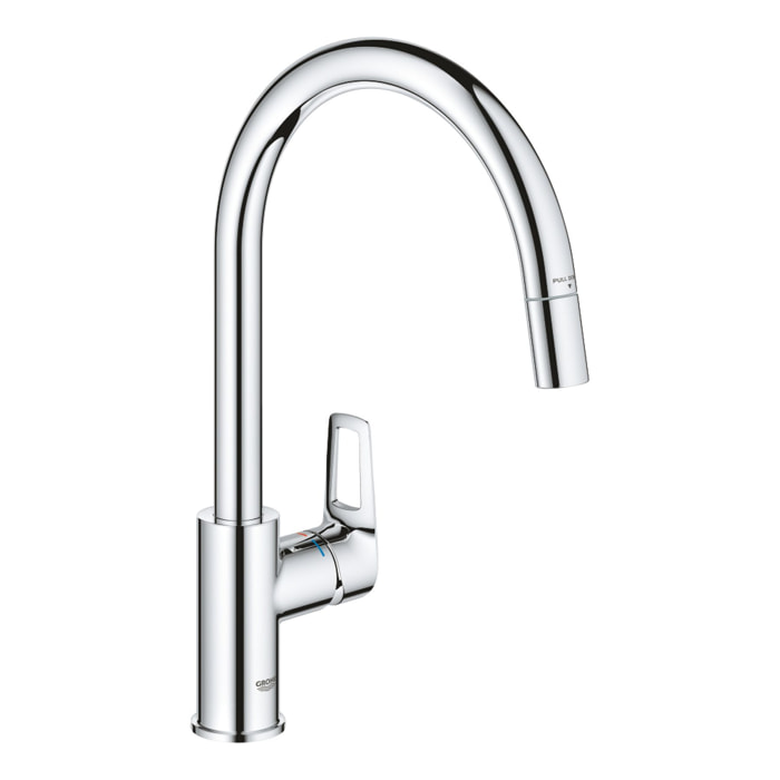 Mitigeur monocommande évier cuisine StartLoop, chromé