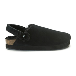 Sabot Mandèl Suede Nero