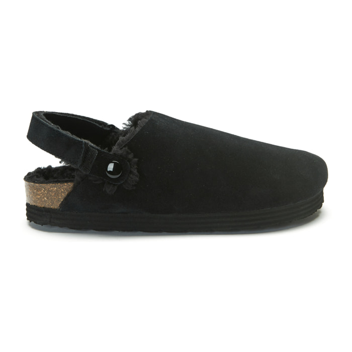 Sabot Mandèl Suede Nero