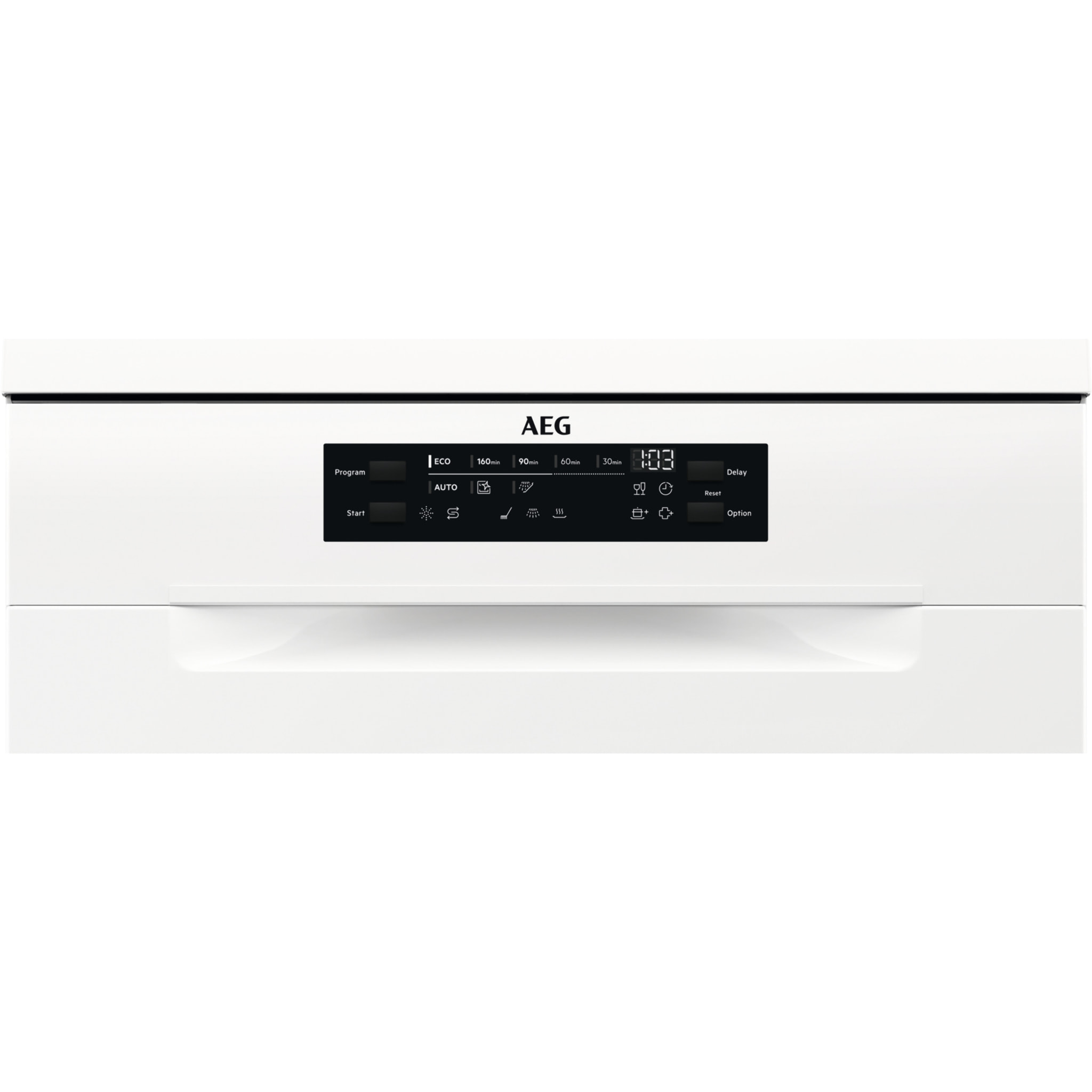 AEG Lavavajillas de 60 cm Serie 6000 SatelliteClean para 13 cubiertos FFB53627ZW